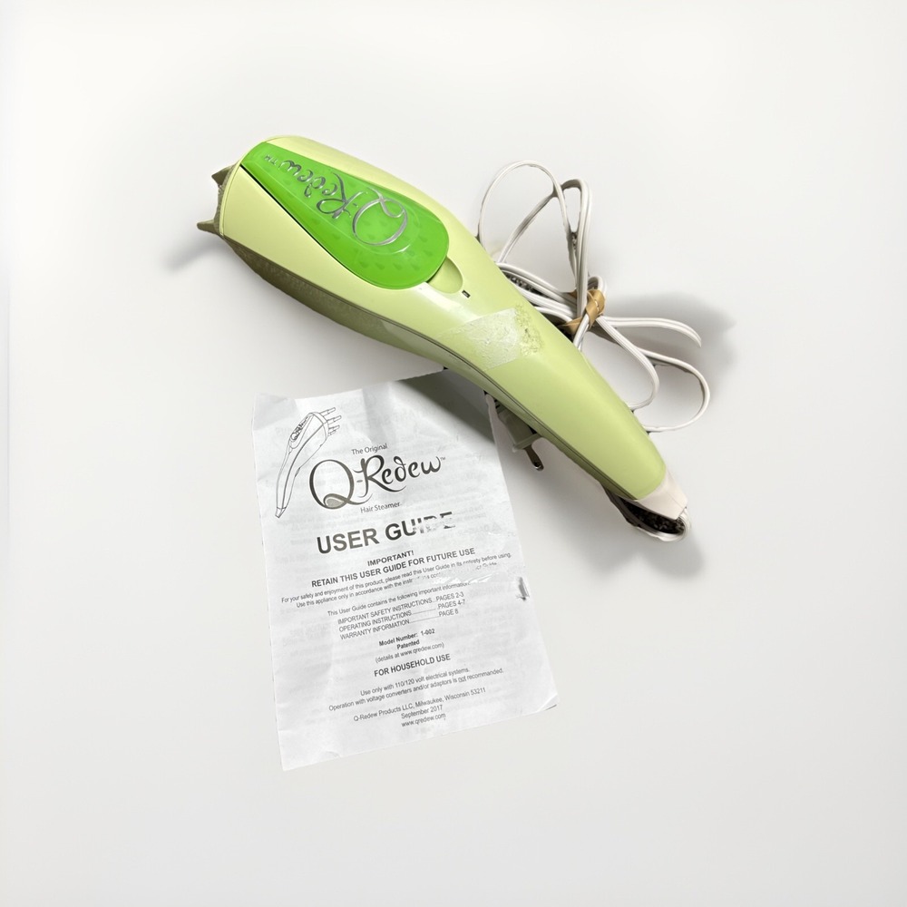 Q-Redew Hairstyling Vapor Wand Discontinued Rare